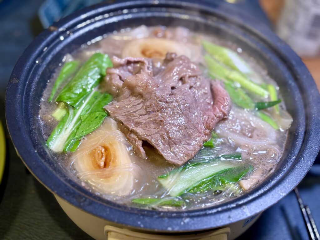 春野菜のすき焼き