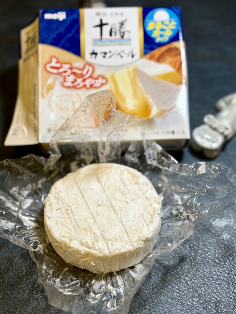 カマンベールチーズとパッケージ