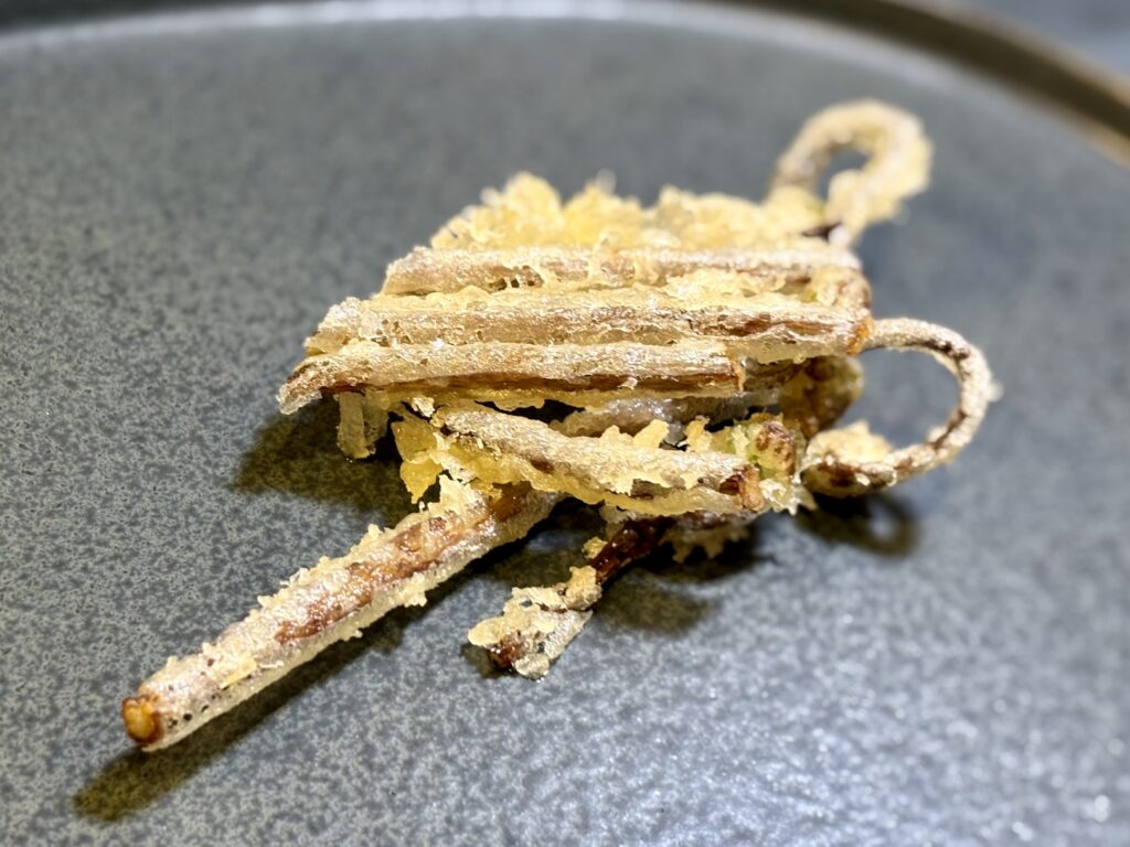 わらびの天ぷら