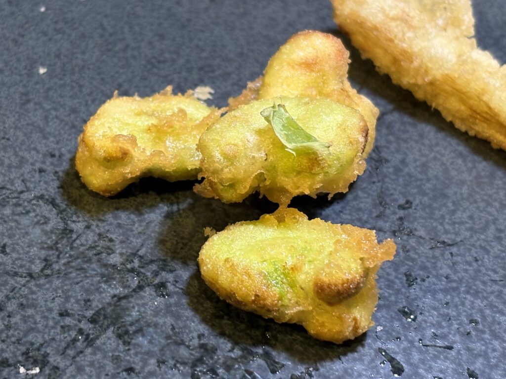 そら豆の天ぷら