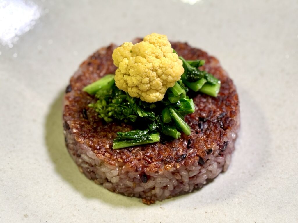 焼きごはん 盛り付け 春野菜 和風アレンジ