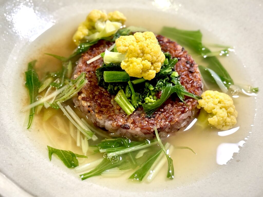焼きごはん 茶漬け 春野菜 和出汁 リメイク料理