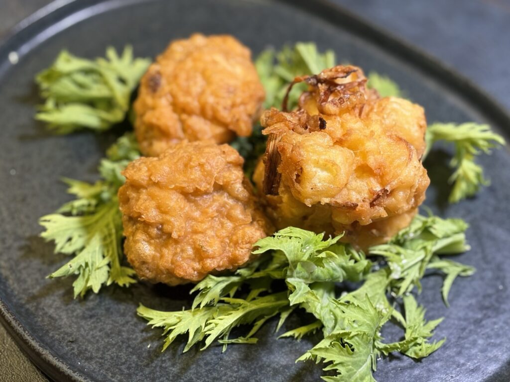 ソーキフリット カリカリ衣 コンコン食感 豚軟骨のフリット